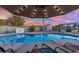 Relaxing pool area with lounge chairs, covered gazebo, and a charming shed, perfect for outdoor enjoyment at 4245 N 16Th Dr, Phoenix, AZ 85015