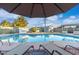Sparkling pool with lounge chairs offers a refreshing oasis for relaxation and outdoor enjoyment at 4245 N 16Th Dr, Phoenix, AZ 85015