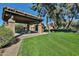 Community pavilion featuring a covered seating area and well-maintained lawn at 4434 E Camelback Rd # 132, Phoenix, AZ 85018