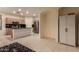 Open-concept kitchen featuring a large island, stainless steel appliances, and ample cabinet space at 7304 E Northridge Cir, Mesa, AZ 85207