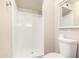 Bathroom featuring shower and white toilet at 7309 E Diamond Ave, Mesa, AZ 85208