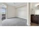 Bedroom featuring carpeted floor and ensuite bath access, offering comfort and convenience at 945 E Playa Del Norte Dr # 5005, Tempe, AZ 85288