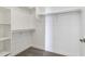 Walk-in closet with shelves and hanging rods at 945 E Playa Del Norte Dr # 5005, Tempe, AZ 85288