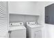 Bright laundry room with side-by-side washer and dryer at 945 E Playa Del Norte Dr # 5005, Tempe, AZ 85288