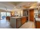 Kitchen island with stainless steel appliances in an open living space at 14910 N Kings Way # 101, Fountain Hills, AZ 85268