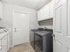 Laundry room featuring modern washer and dryer at 26649 S Howard Dr, Sun Lakes, AZ 85248