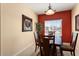 Comfortable dining room area with neutral paint and good natural light at 27108 W Escuda Dr, Buckeye, AZ 85396