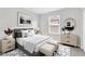 Stylish bedroom showcasing contemporary design, with bright decor and cozy furniture at 36852 N Yellowstone Dr, San Tan Valley, AZ 85140