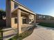 Covered porch with ceiling fan and patio area for outdoor enjoyment at 4216 E Tether Trl, Phoenix, AZ 85050