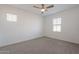 Bedroom with natural light and neutral carpet at 6451 N 17Th Pl, Phoenix, AZ 85016