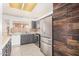 Well-lit kitchen featuring stainless steel appliances and gray cabinetry at 819 W Kyle E Ct, Gilbert, AZ 85233