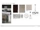 Interior finish selection featuring calm colors for cabinets, carpet, countertop and lighting at 8554 W Trenton Ct, Florence, AZ 85132