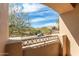 Outdoor balcony with neighborhood view at 9715 N Azure Ct # 4, Fountain Hills, AZ 85268