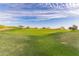 Expansive green golf course view with flags marking the holes against a clear blue sky backdrop at 9715 N Azure Ct # 4, Fountain Hills, AZ 85268