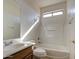 Bathroom with vanity, toilet and tub at 1016 E Saddleback Pl, San Tan Valley, AZ 85143