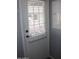 Exterior door with window and blinds at 17016 N 66Th Ter, Glendale, AZ 85308