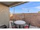 This covered patio provides an enjoyable outdoor dining area for relaxing or entertaining at 222 W Brown Rd # 57, Mesa, AZ 85201