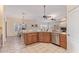 Kitchen featuring granite countertops, stainless appliances, and breakfast bar at 2625 W Oakland St, Chandler, AZ 85224