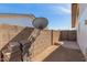 Backyard with a satellite dish and a privacy wall at 5256 W Port Au Prince Ln, Glendale, AZ 85306