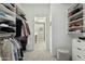 Organized walk-in closet with shelving and hanging space at 7120 E Kierland Blvd # 601, Scottsdale, AZ 85254