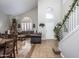 Grand foyer with high ceilings, staircase, and view into the living room at 7365 W Via Del Sol Dr, Glendale, AZ 85310