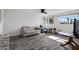 Spacious living room featuring a ceiling fan and great natural light at 815 N Hayden Rd # B109, Scottsdale, AZ 85257