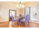 Cozy dining area featuring tile floors and stylish decor at 19217 N Casa Blanca Way, Surprise, AZ 85387