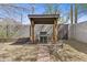 Outdoor grilling station with a built-in grill and counter space, perfect for barbecues and outdoor entertaining at 2007 S El Camino Dr, Tempe, AZ 85282