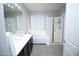 Bathroom showcasing a shower, soaking tub, vanity and tile flooring at 20471 E Carriage Way, Queen Creek, AZ 85142