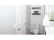 Bathroom with a decorative shelf, toilet, and towel rack at 20471 E Carriage Way, Queen Creek, AZ 85142