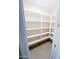 Walk-in pantry with ample shelving, providing extensive storage space at 20471 E Carriage Way, Queen Creek, AZ 85142