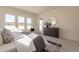 Bedroom featuring large windows, and stylish decor at 24066 S 218Th Pl, Queen Creek, AZ 85142