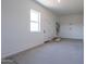 Spacious two car garage with white walls and sealed concrete floor at 24066 S 218Th Pl, Queen Creek, AZ 85142