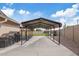 Large carport providing covered parking and protection from the elements at 2747 S Brooks --, Mesa, AZ 85202