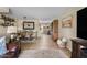 Inviting dining area with stylish decor, wood-look floors, and a view into the kitchen at 2747 S Brooks --, Mesa, AZ 85202