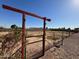 Gated backyard with gravel and fencing at 4511 S 181St Ave, Goodyear, AZ 85338