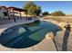 Enjoy outdoor living with this backyard swimming pool, pergola, and mature landscaping at 4511 S 181St Ave, Goodyear, AZ 85338