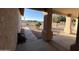 View from covered front porch, overlooking desert landscape at 4511 S 181St Ave, Goodyear, AZ 85338