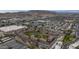 Aerial view of the condo community offering a glimpse of local mountain views at 4901 S Calle Los Cerros Dr # 264, Tempe, AZ 85282