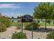 Quail Run Park sign in Sun Groves community at 6795 S Sapphire Way, Chandler, AZ 85249