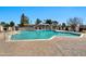 Large community pool featuring lounge chairs and shade at 8230 E Valley Vista Dr, Scottsdale, AZ 85250