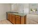 Kitchen featuring oak cabinets, neutral countertops, stainless steel appliances, and lots of natural light at 11333 N 92Nd St # 2072, Scottsdale, AZ 85260