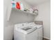 Laundry room with updated washer and dryer at 17339 W Paraiso Ln, Surprise, AZ 85387