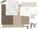 Showcasing stylish material selections, including flooring, countertop, and plumbing fixtures at 3391 W Sunstone Dr, San Tan Valley, AZ 85144