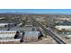 High aerial perspective capturing the shopping centers, roadways, and the vibrant surrounding cityscape at 4100 S Pinelake Way # 143, Chandler, AZ 85249
