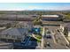 Detailed aerial shot capturing community amenities, attractive landscaping, and tidy residential streets at 4100 S Pinelake Way # 143, Chandler, AZ 85249