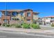 Entrance of Pinelake community shows well-maintained landscaping and clear signage at 4100 S Pinelake Way # 143, Chandler, AZ 85249