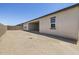 This backyard is enclosed by a block wall and has a covered patio at 4210 E Desert Vista Trl, Cave Creek, AZ 85331