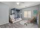 room with a bespoke and cleverly designed bunk bed structure at 43608 W Kristal Ln, Maricopa, AZ 85138