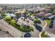 Community aerial view showcasing pristine landscaping, a community center, and ample parking at 54 Leisure World --, Mesa, AZ 85206